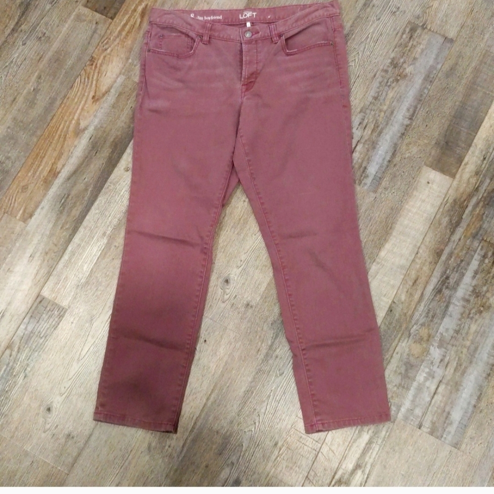 Loft Women's Pink Jeans